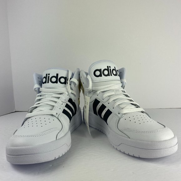 [FY4284] Adidas Entrap Mid Cloud White/Core Black - Picture 10 of 11